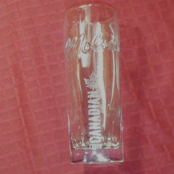 ~~~ MOLSON Canadian GLASS with John Molson Signature ~~~ - Picture 1 of 1